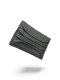 Creased Leather Card Holder